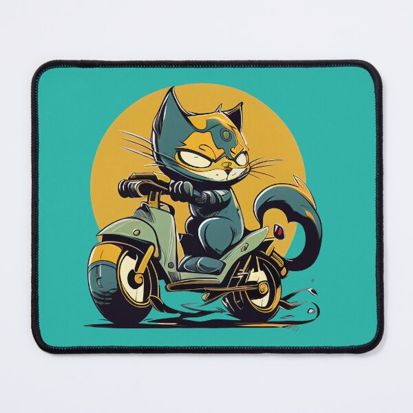 Item preview, Biker Cat Grumble designed and sold by she-devil-shirt.