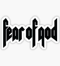 fear of god Sticker