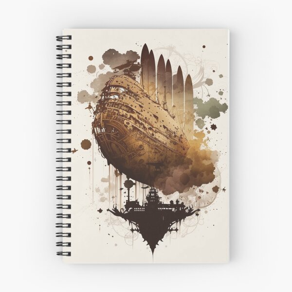 Item preview, Steampunk Zeppelin in the Sky #7 designed and sold by MindAsylum.