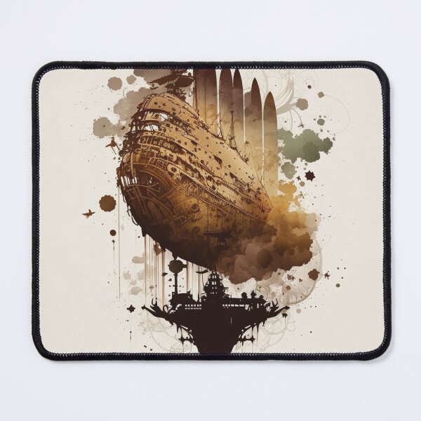 Item preview, Steampunk Zeppelin in the Sky #7 designed and sold by MindAsylum.