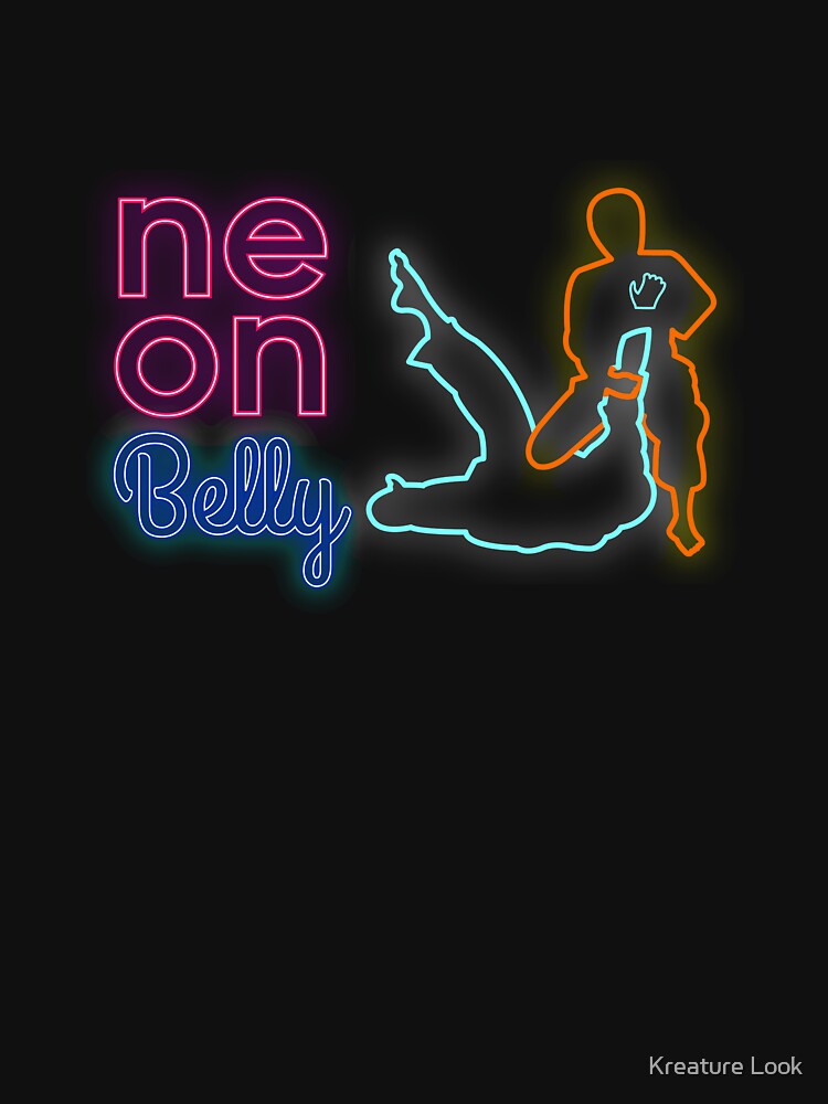 Neon Belly Jiu Jitsu Shirt For Bjj, Jujitsu Gift