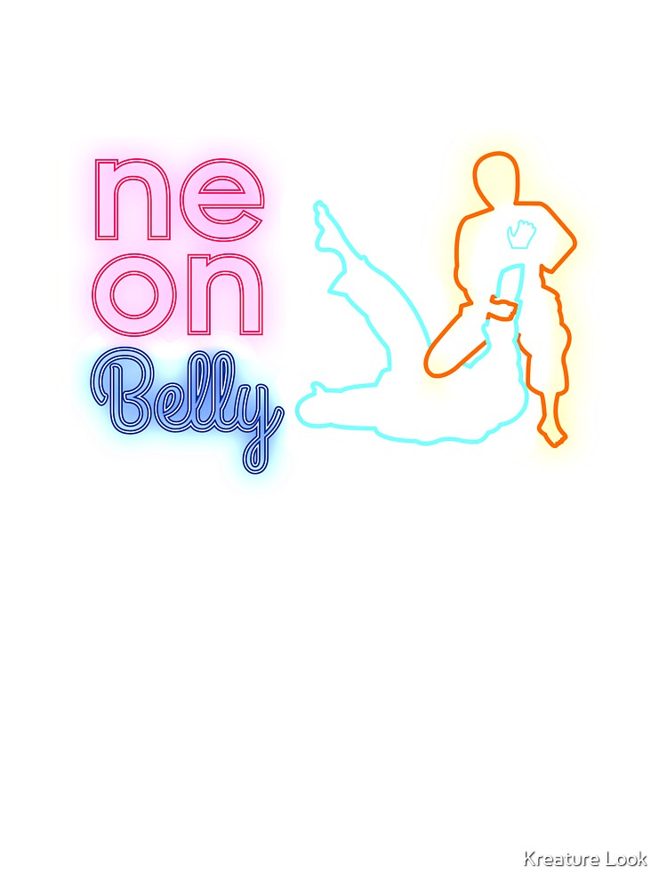 Neon Belly Jiu Jitsu Shirt For Bjj, Jujitsu Gift