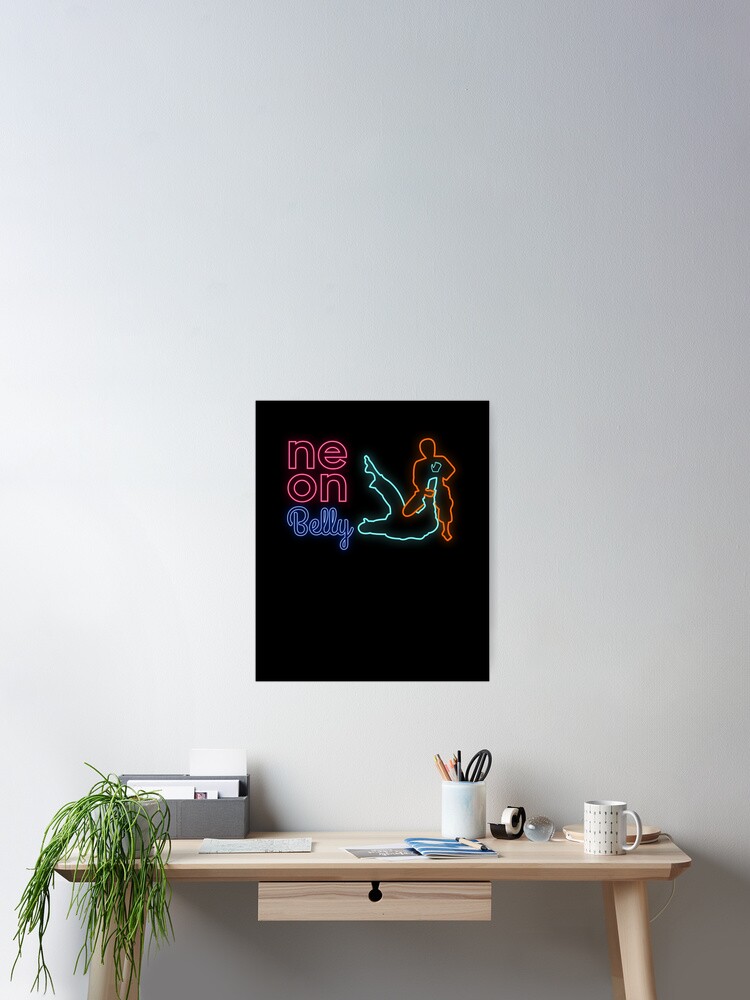 Neon Belly Jiu Jitsu Shirt For Bjj, Jujitsu Gift