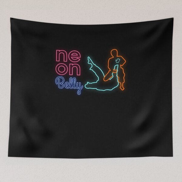 Item preview, 80s Neon Belly | brazilian jiu jitsu | jiu jitsu apparel | jujitsu shirts | bjj | bjj shirt | bjj gift | martial arts shirt | mma shirt designed and sold by Kreature Look.