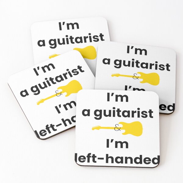 Item preview, I'm a Guitarist and I'm Left-Handed designed and sold by PiranhaEatFashion.