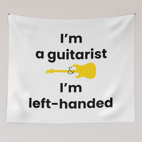 Item preview, I'm a Guitarist and I'm Left-Handed designed and sold by PiranhaEatFashion.