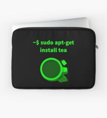 Linux sudo apt-get install tea Laptop Sleeve
