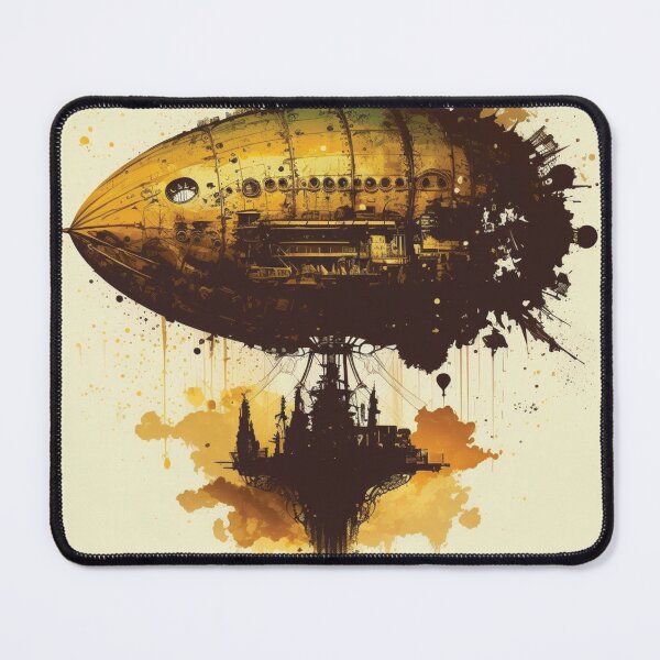 Item preview, Steampunk Zeppelin in the Sky #8 designed and sold by MindAsylum.