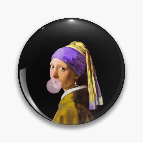 Item preview, Girl With Pearl Earing Art School Dropout designed and sold by Izoberu.