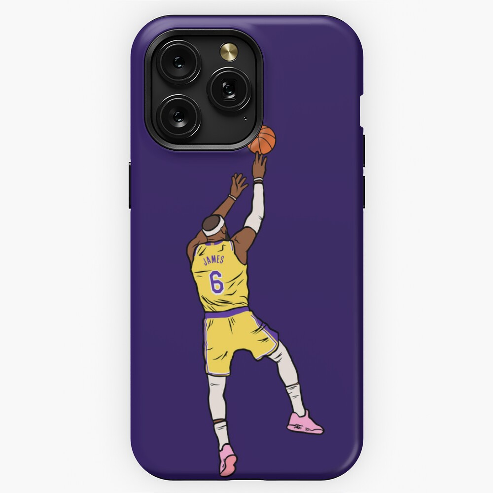 LA LAKERS LEBRON JAMES JERSEY iPhone 6 / 6S Plus Case Cover