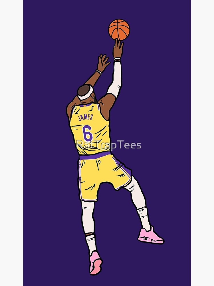 Los Angeles Lakers Labron James Scoring Record Indoor Outdoor Flag Banner