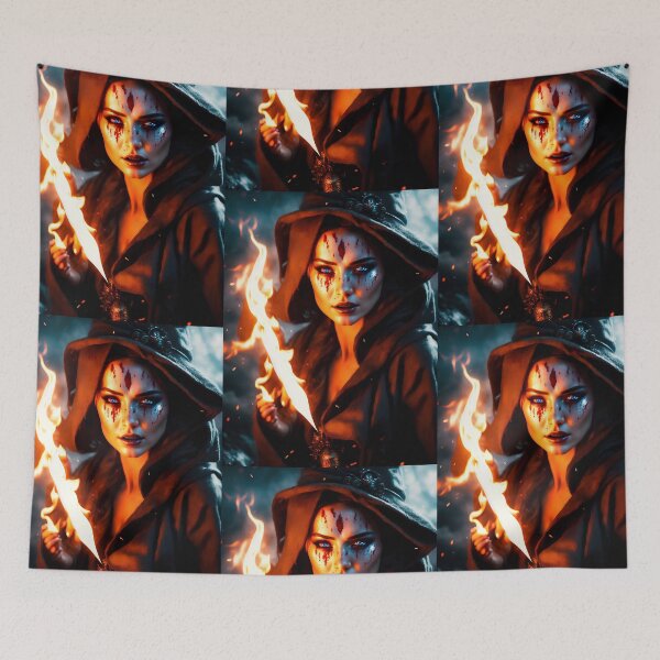 Item preview, A powerful witch with superpowers. designed and sold by Maniock.