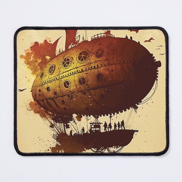 Item preview, Steampunk Zeppelin in the Sky #9 designed and sold by MindAsylum.