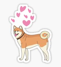 Akita Sticker For Cars And Laptops Sticker