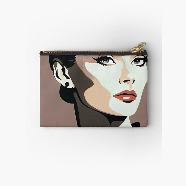 Item preview, Audrey Hepburn in Style of Iconic 80's Artist Patrick Nagel for 80's fan  designed and sold by thearttist.