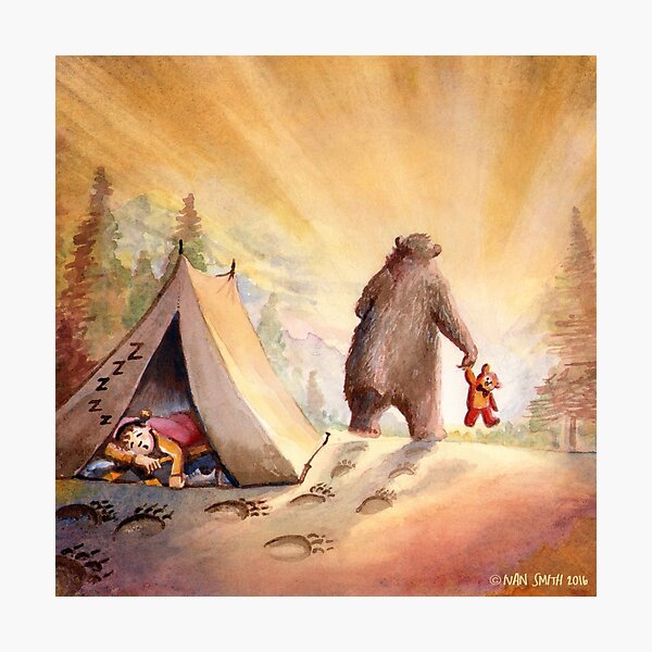 I'll take that Teddy! Photographic Print