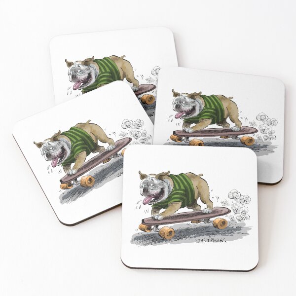 Item preview, Skateboarding Dog designed and sold by IanBakerToons.