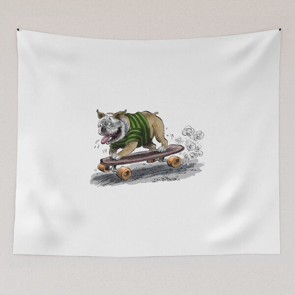 Item preview, Skateboarding Dog designed and sold by IanBakerToons.