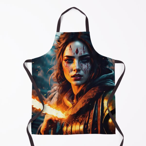 Item preview, A powerful witch of fire. designed and sold by Maniock.