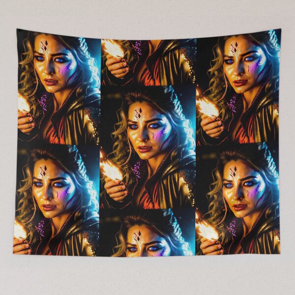 Item preview, Wizard woman of fire. designed and sold by Maniock.