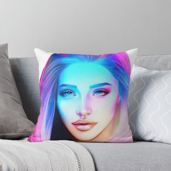 Item preview, Woman in Neon Colors designed and sold by Curusnu.