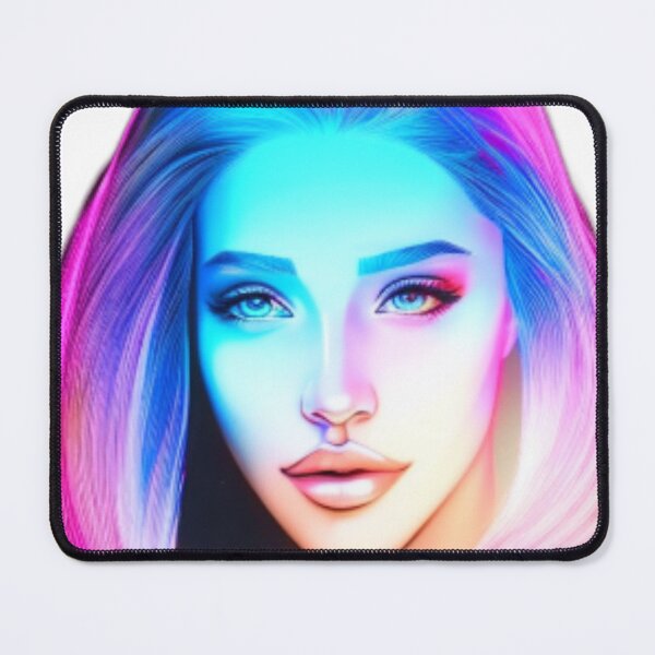 Item preview, Woman in Neon Colors designed and sold by Curusnu.