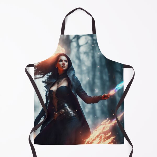 Item preview, Sorceress woman casting a spell. designed and sold by Maniock.