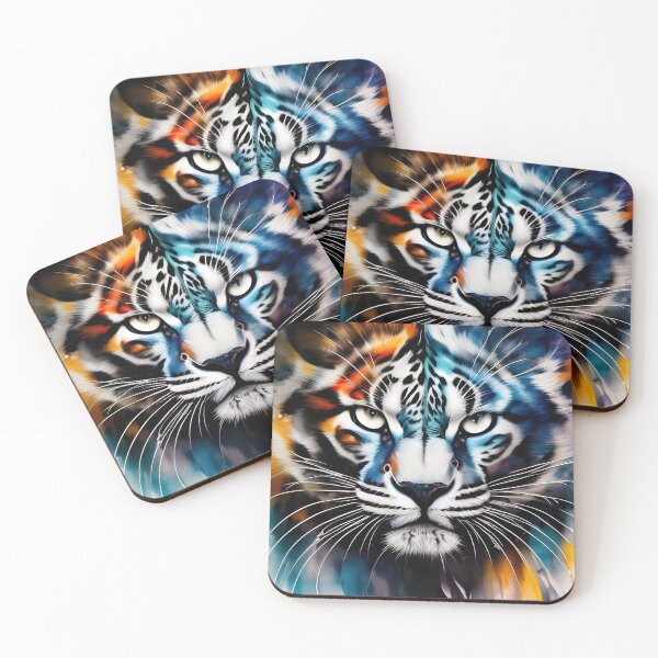 Item preview, Colorful Tiger #1 designed and sold by mrbribe.