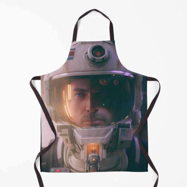 Item preview, Unique Scifi Astronut Portrait designed and sold by ea-photos.