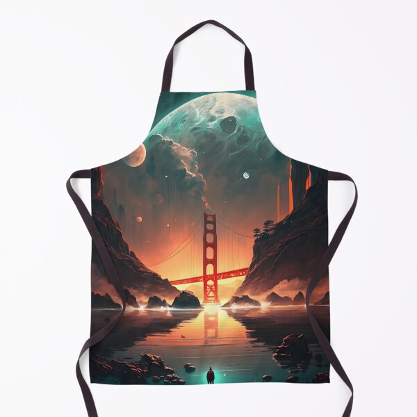 Item preview, Golden Gate Bridge of the Galaxy designed and sold by GalacticWonders.