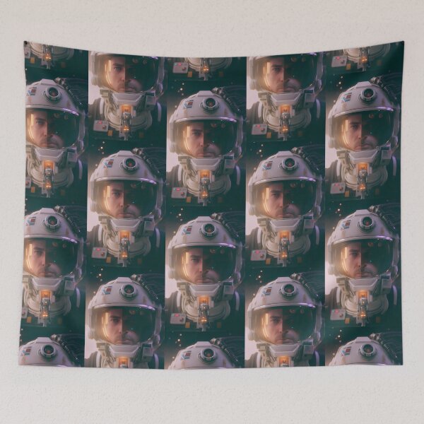 Item preview, Unique Scifi Astronut Portrait designed and sold by ea-photos.