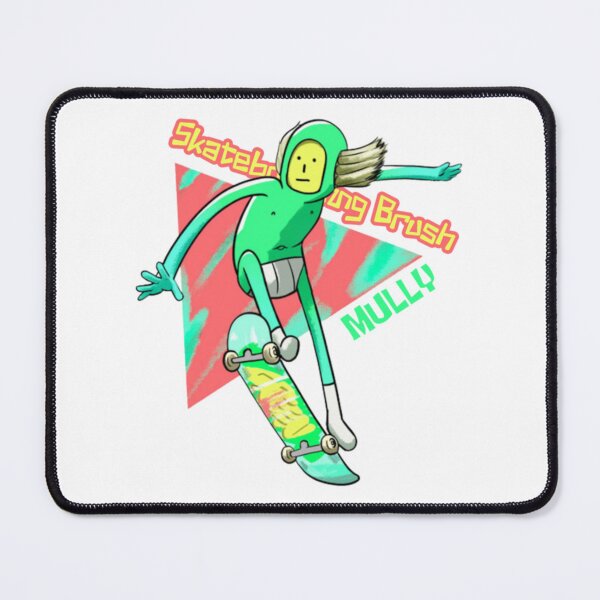 Item preview, Mully Skateboarding Brush Fan art designed and sold by ChrisShirtBizz.