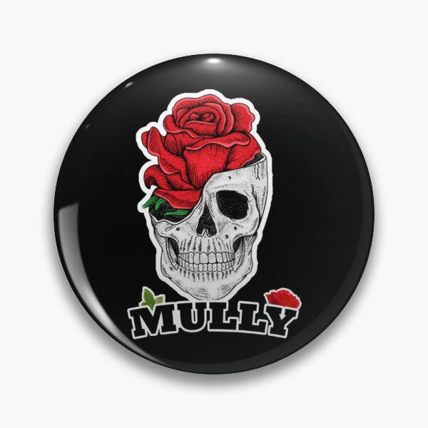 Item preview, Mully Skull Red Roses     designed and sold by ChrisShirtBizz.