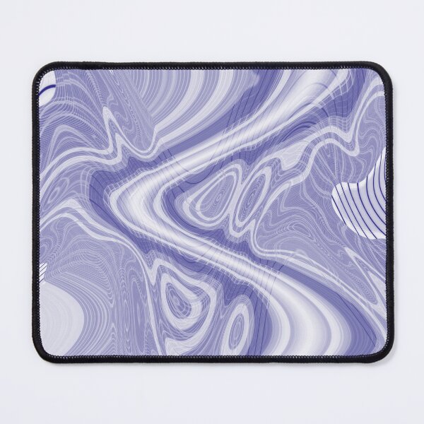 Item preview, Lilac And White Abstract designed and sold by CarolM.