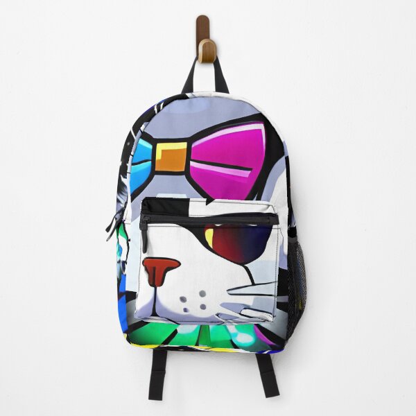 Item preview, A Journey into the Colors of Tuxedo Cats : Roger The Sneaky Cat designed and sold by Tuxedo Rainbow.