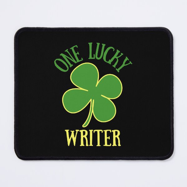Item preview, One Lucky Writer, Saint Patricks Day designed and sold by FNStuff.