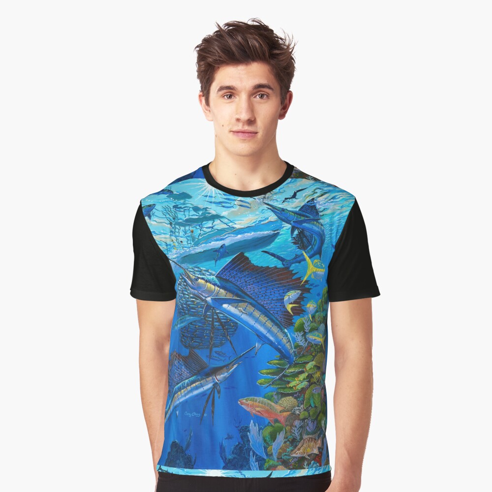 Vista previa del artículo con la obra «Camiseta gráfica», diseñado y vendido por Bluemarlin.