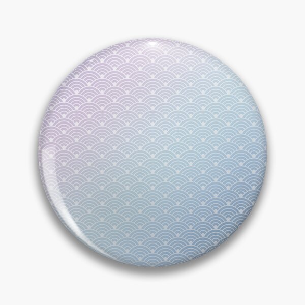 Item preview, Japan Seigaiha Pattern Purple Blue Gradient designed and sold by Takeda-art.