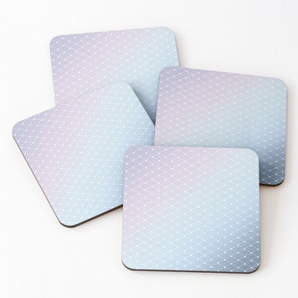 Item preview, Japan Seigaiha Pattern Purple Blue Gradient designed and sold by Takeda-art.