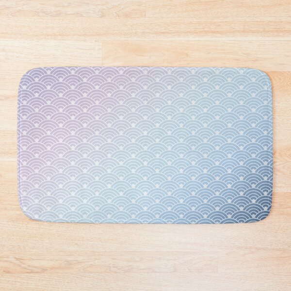 Item preview, Japan Seigaiha Pattern Purple Blue Gradient designed and sold by Takeda-art.