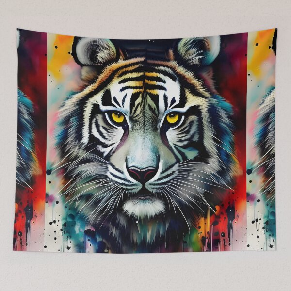 Item preview, Colorful Tiger #3 designed and sold by mrbribe.