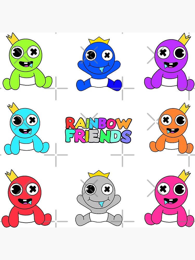 Rainbow Friends  Poster for Sale by MalteMahler
