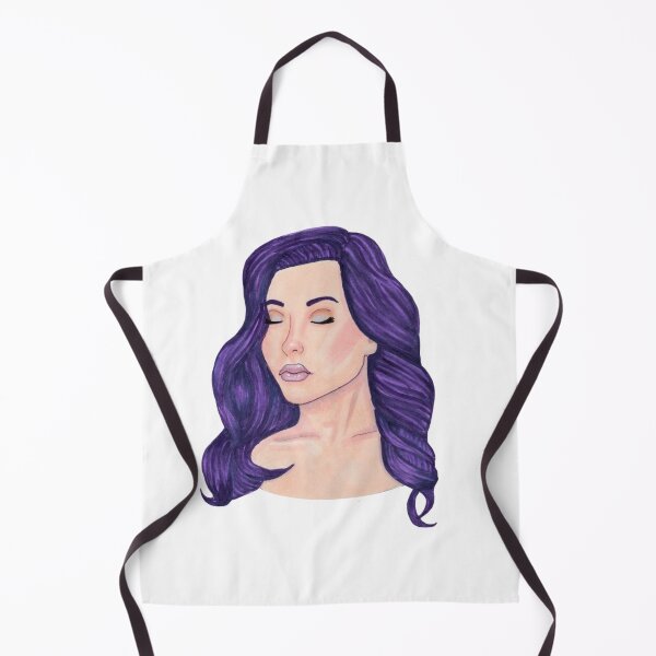 Item preview, Purple Hair Glam Girl designed and sold by KayleeRoseArt.