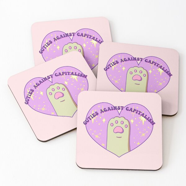 Item preview, Cuties against Capitalism  designed and sold by PeachyPeonies.