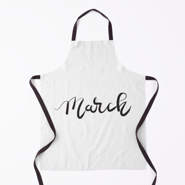 Item preview, Marching On: A Vibrant Hand-Lettered Tribute to the First Month of Spring designed and sold by Graciaisgrace.