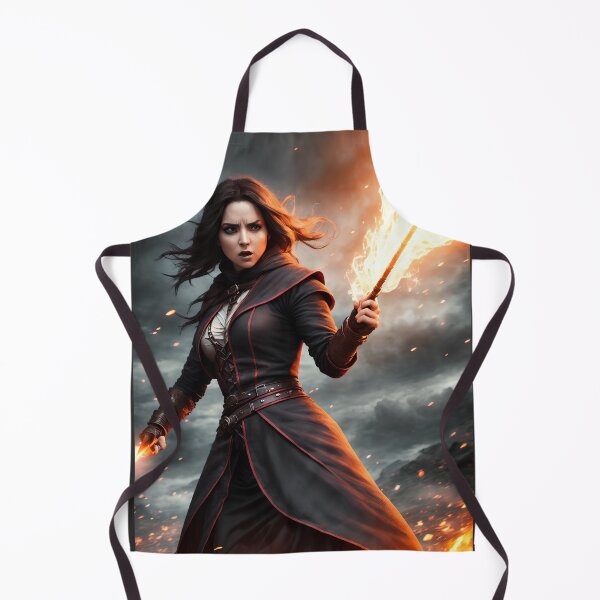 Item preview, Sorceress woman with wand. designed and sold by Maniock.