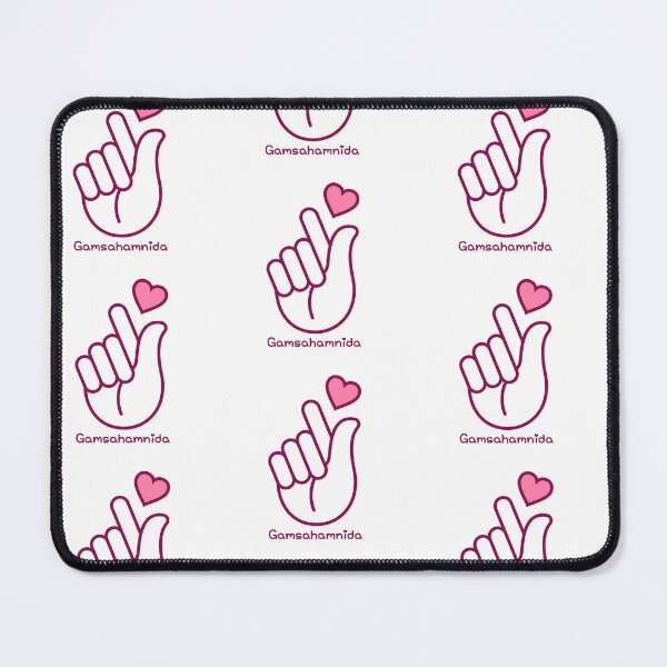 Item preview, Thank you in Korean heart shaped fingers symbol (gamsahamnida - 감사합니다) designed and sold by Kimchi-style-.