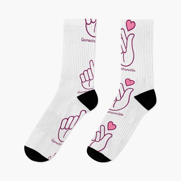 Item preview, Thank you in Korean heart shaped fingers symbol (gamsahamnida - 감사합니다) designed and sold by Kimchi-style-.