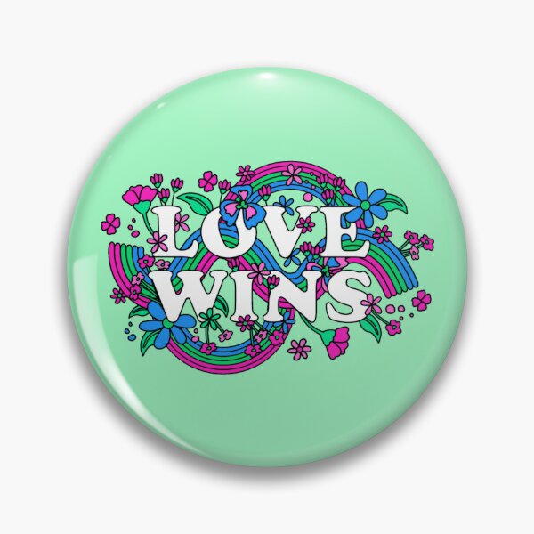 Item preview, Love Wins Poly Pride designed and sold by everything4eva.