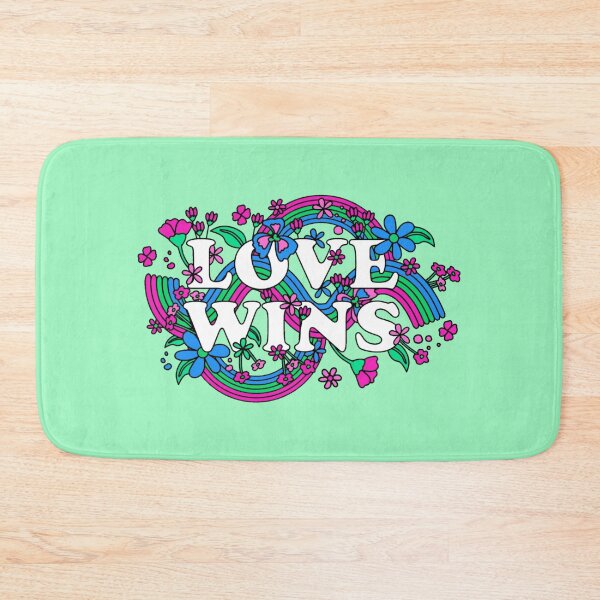 Item preview, Love Wins Poly Pride designed and sold by everything4eva.